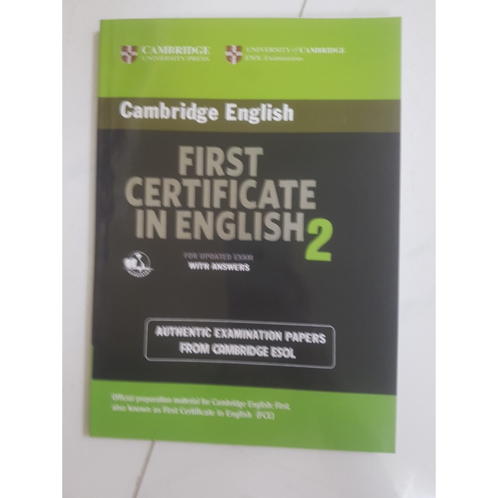 First Certificate In English Test 1 đến 6