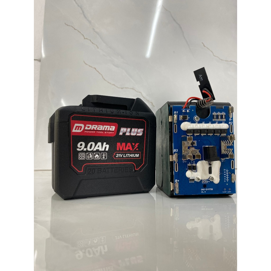 Pin 20 cell DRAMA 9.0Ah PLUSI Dung lượng cao Mạch xịn chịu tải cao 6 mofest