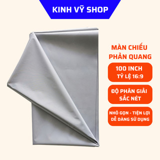 Màn chiếu phản quang dán tường 120 inch full hd 1080p cao cấp chống lóa, độ tương phản cao - yamazaki