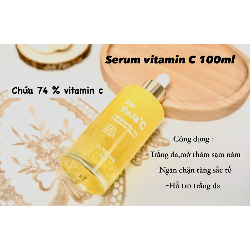 Serum dưỡng trắng da Vitamin C I'm Juja 100ml