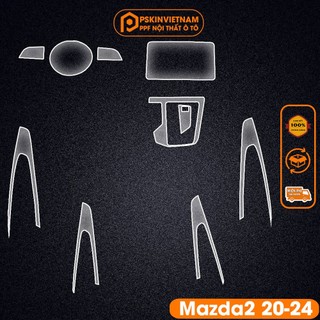 Dán PPF trong suốt ô tô Mazda 2 chống xước, che mờ vết xước nội thất T-Home&More