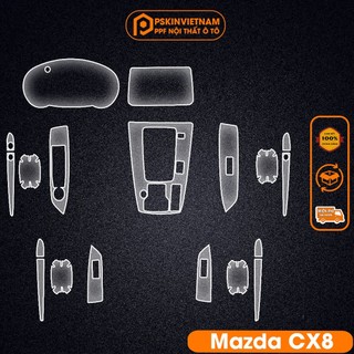 Dán PPF trong suốt ô tô Mazda CX8 2019-2020 chống xước, che mờ vết xước nội thất T-Home&More