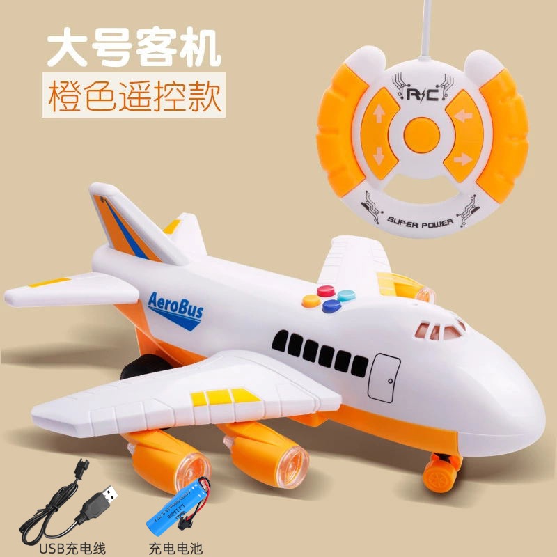 Máy Bay Điều Khiển Dưới Đất có ĐÈN,có NHẠC là quà tặng tuyệt vời cho bé pin sạc  lại được giá rẻ