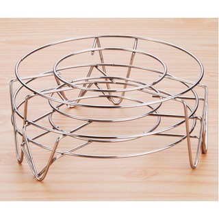 Xửng hấp, vỉ hấp inox cao cấp 3 chân
