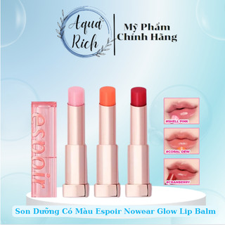 Son Dưỡng Môi Dạng Thỏi Có Màu Espoir Nowear Glow Lip Balm [OR401 - PK001 - RD201]