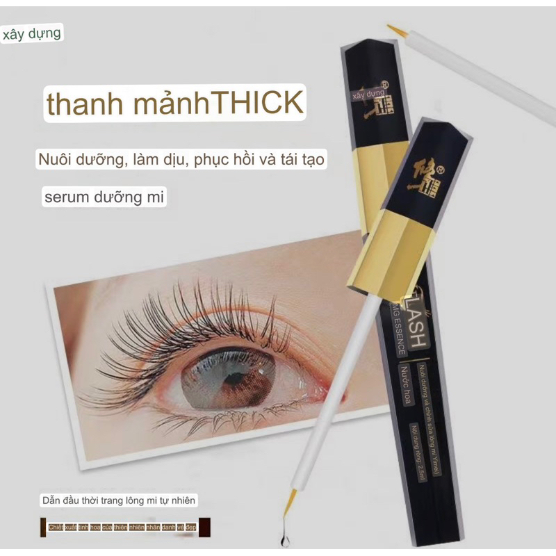 Serum Nuôi Dưỡng Tăng Trưởng Dài ,Dày Mi Mày Chân Tóc 2.5ml