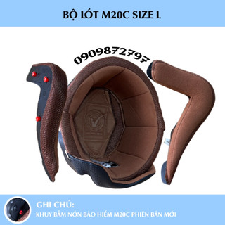 Bộ Lót thay nón 3/4 M20C Royal PHIÊN BẢN MỚI