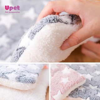 Giường thảm nhung/thảm dày nằm cho chó mèo có thể giặt, ngủ ấm, mền mại, có nhiều họa tiết, nhiều size phù hợp vào đông