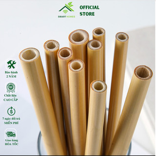 Ống hút Nhựa, tre chiều dài 21cm dùng cho khách sạn
