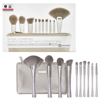 Bộ Cọ Trang Điểm Bh Cosmetics Smoke ‘n Mirrors - 10 Piece Metalized Brush Set