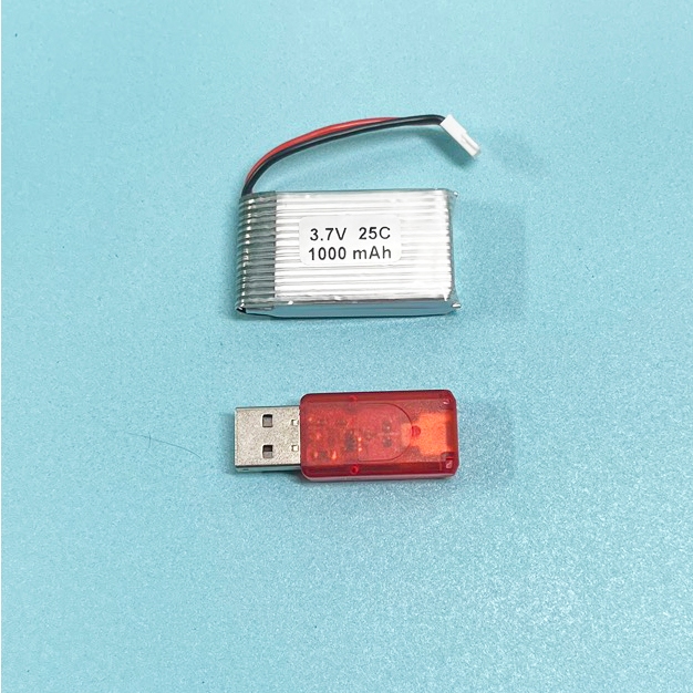Pin Lipo 1s 3.7V 1000mAh dòng xả 25C dùng cho máy bay, Quadcopter, Drone, Flycam