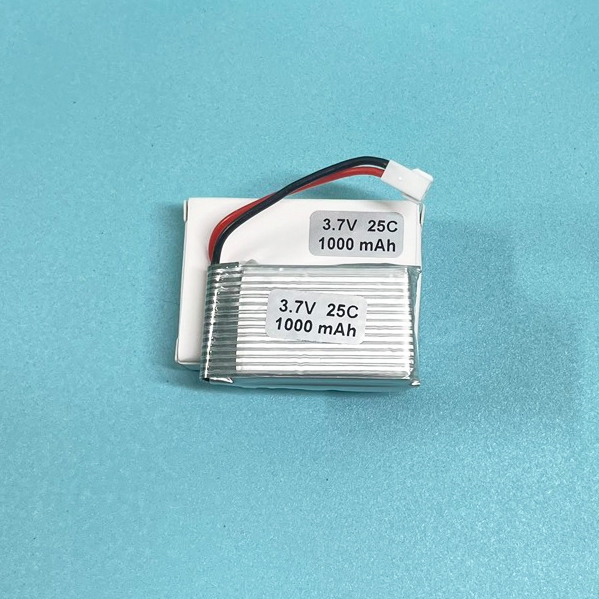 Pin Lipo 1s 3.7V 1000mAh dòng xả 25C dùng cho máy bay, Quadcopter, Drone, Flycam