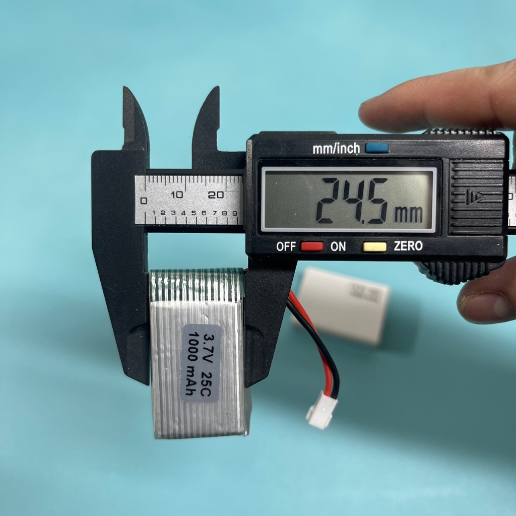 Pin Lipo 1s 3.7V 1000mAh dòng xả 25C dùng cho máy bay, Quadcopter, Drone, Flycam