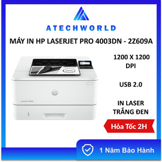 Máy in hp laserjet pro 4003dn printer 2z609a - hàng chính hãng - bh 1 năm - có xuất vat