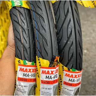  Vỏ xe máy MAXXIS V6 CÓ RUỘT gai xương cá đủ size 
