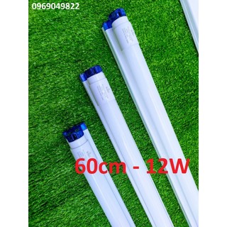 Bộ đèn led tuýp 6 tấc 60cm 12W ánh sáng trắng (Đặt mua từ 3 sản phẩm)
