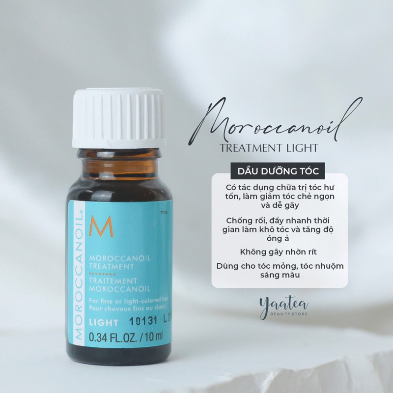 DẦU DƯỠNG TÓC MOROC.CANOIL 10ML