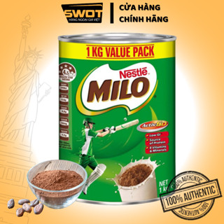 Bột cacao Milo Nestle Úc 1Kg, Bột sữa Milo cacao thơm ngon vị ngọt thanh, giàu giá trị dinh dưỡng