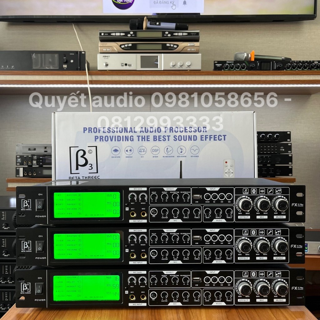 Vang cơ lai số B3 FX15plus FX 15 PLUS cao cấp có reverb bảo hành 12 tháng