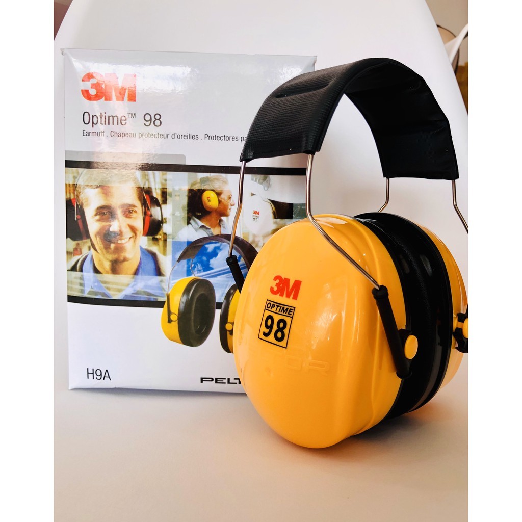 Chụp Tai Chống Ồn 3M H9A – Giảm Ồn NRR 25dB – Êm Tai, Dễ Điều Chỉnh, Thoải Mái Khi Đeo