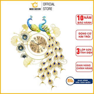 Đồng hồ treo tường trang trí công phượng, tráng gương MOD Decor, Lianzhang JJT mã 2921