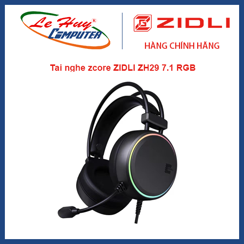 [Mã 99ELHA giảm 7% đơn 300K] Tai nghe Zidli ZCORE ZH29 (7.1,USB, RGB)