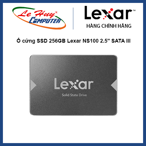 Ổ cứng SSD Lexar 256GB NS100 2.5" SATA III - Hàng Chính Hãng