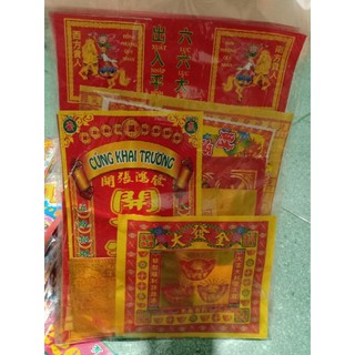 BỘ GIẤY CÚNG KHAI TRƯƠNG