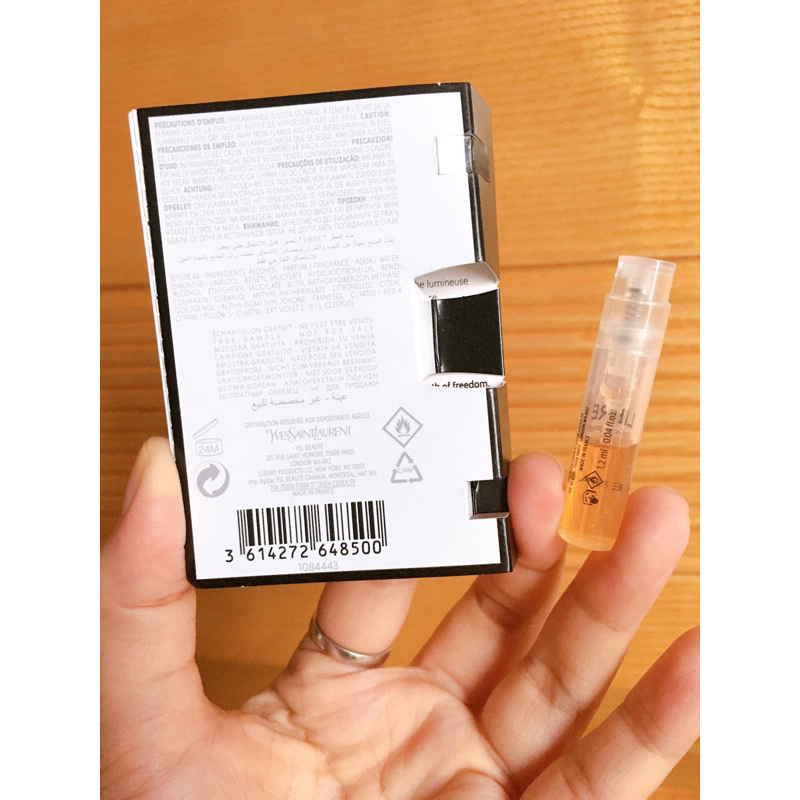 Vial mẫu thử nước hoa nữ Libre - Ysl EDP - - France