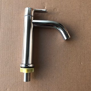 Vòi lạnh cho Lavabo, vòi nước rửa tay mạ bóng