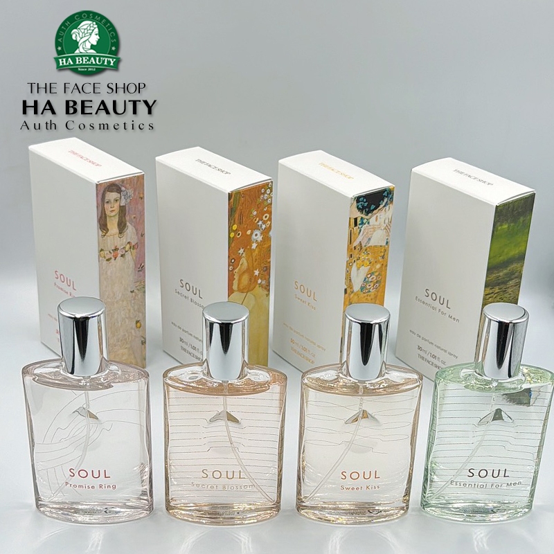 Nước hoa hương thơm nhẹ nhàng nữ tính cuốn hút The Face Shop SOUL Promise Ring