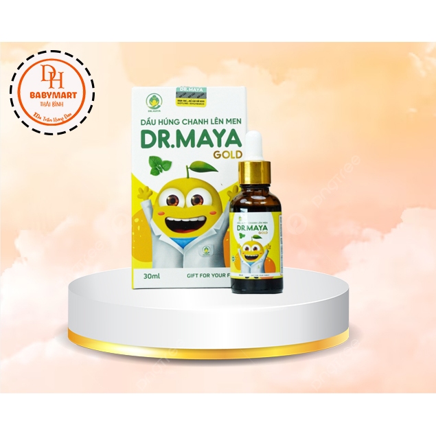 Dầu húng chanh lên men Dr. Maya Gold mẫu mới
