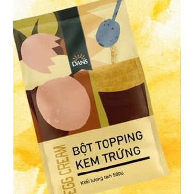 Các sản phẩm làm topping và kem trứng Dans 500gr