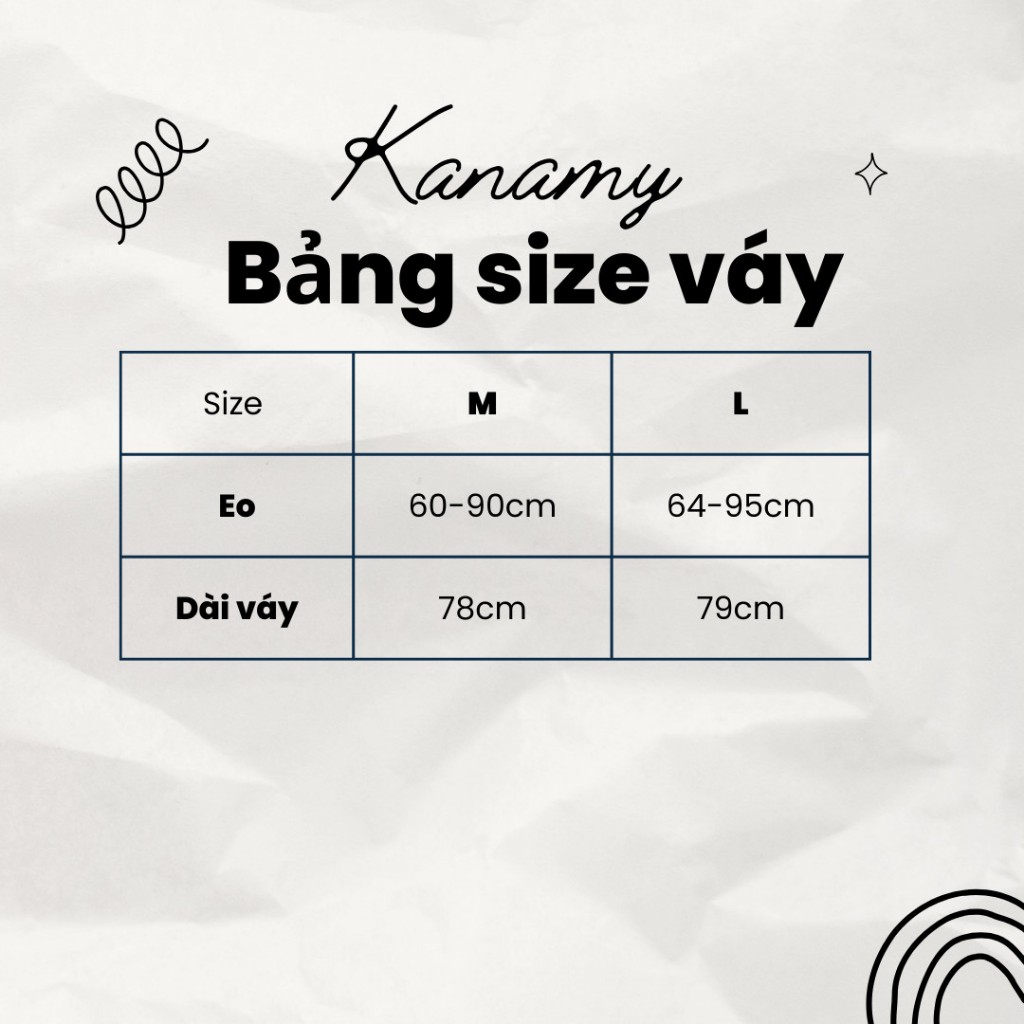 Chân váy Linen tơ nhún KANAMY màu đen