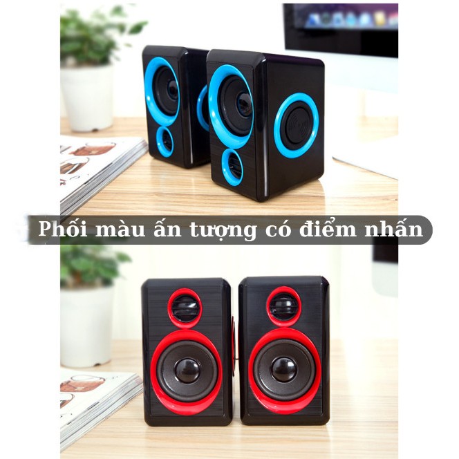 Loa Máy Tính Để Bàn Leerfei FT-165 Công Suất Lớn Dùng Cho Máy Vi Tính PC, Laptop, Tivi- LABADO FT-165