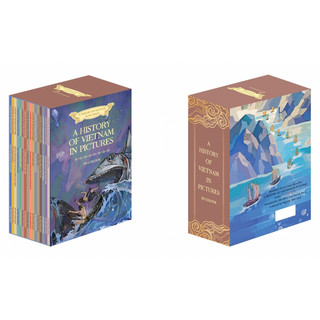 Sách - Combo. A history of Vietnam in pictures - 16 books boxset - Bìa Mềm