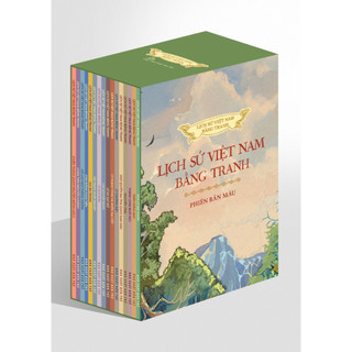 Sách - Combo - Lịch sử Việt Nam bằng tranh bản màu - Bìa Mềm