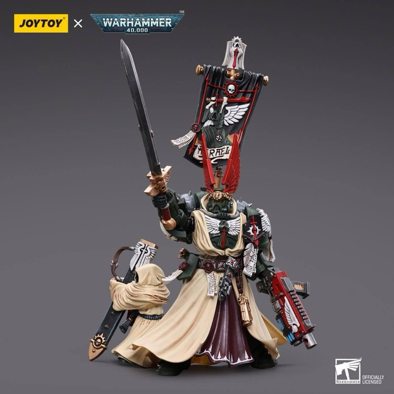 🌟 MÔ HÌNH JOYTOY WARHAMMER 40K - 1/18 ACTION FIGURE THIÊN SỨ ĐEN AZRAEL VÀ HỘI CHỊ EM SÚNG BỰ .