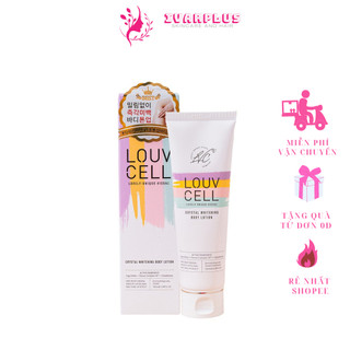  Kem dưỡng ẩm trắng da body Louv Cell Crystal Whitening Body Lotion 120ml 