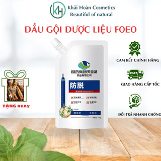 Dầu gội dược liệu Foeo _ Foeo giảm rụng tóc, hỗ trợ mọc tóc con, dưỡng tóc chắc khoẻ.