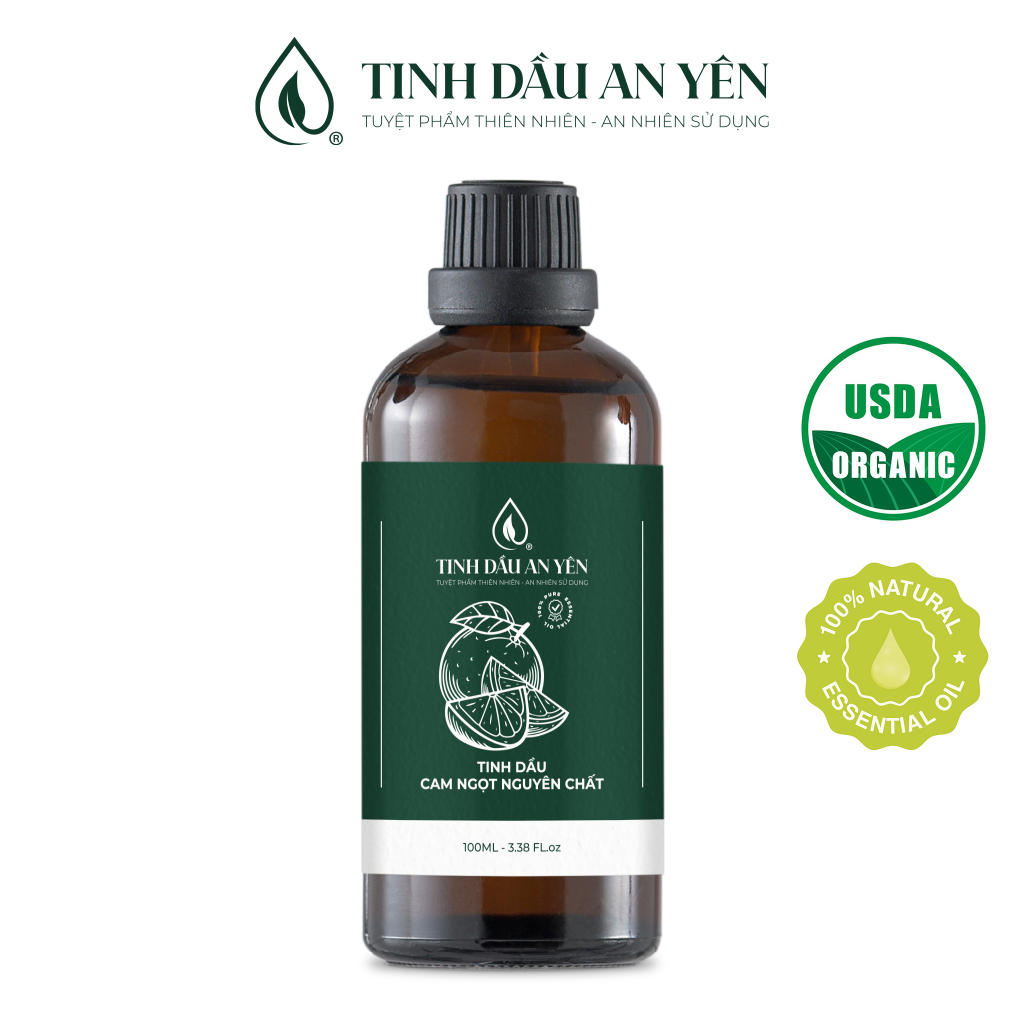 Tinh dầu Cam ngọt Ấn Độ 100ml | Tinh dầu An Yên