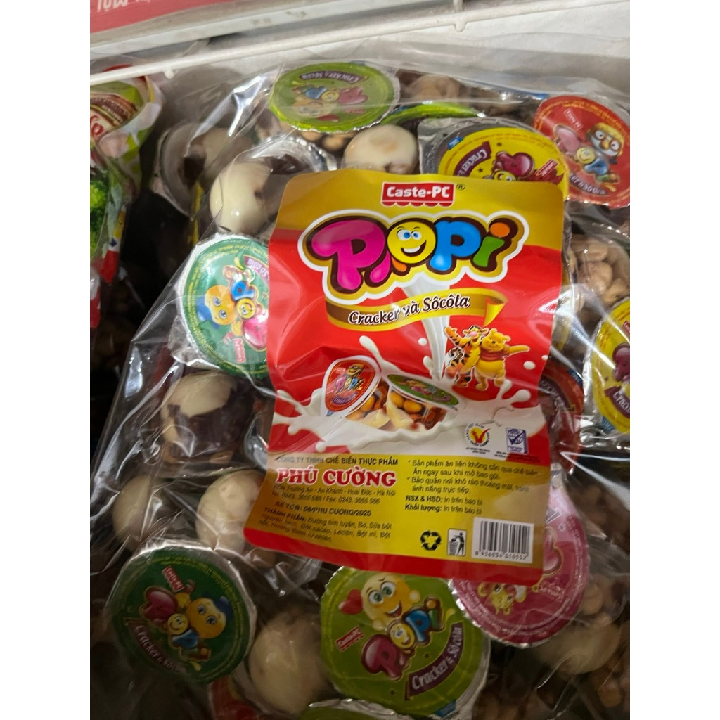 Kẹo Socola Sữa Popi Phú Cường gói 250g