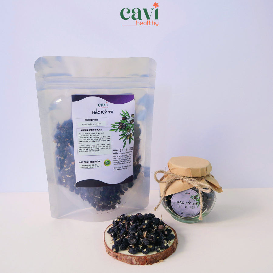 Hắc Kỷ Tử  Tây Tạng 100gr Sấy Khô Quả To Sáng Mắt Đẹp Da Chống Lão Hóa