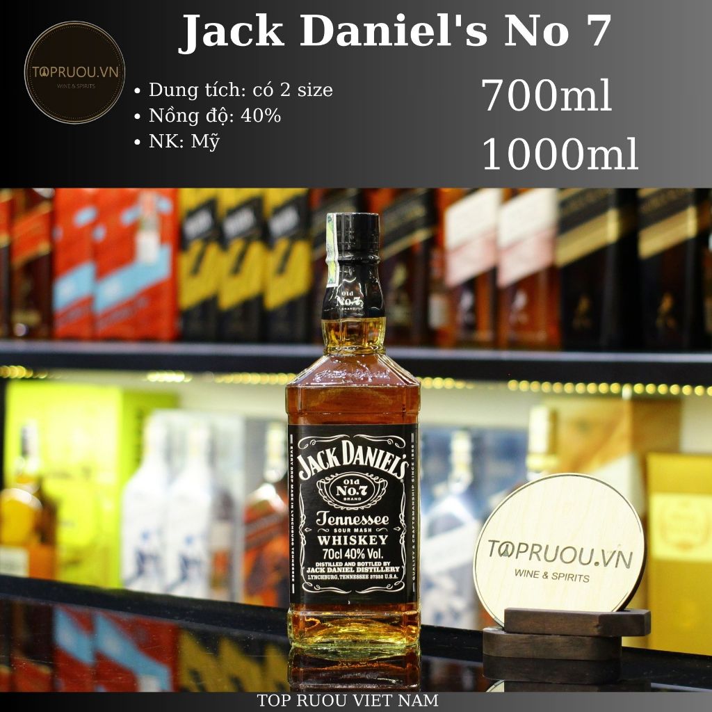 JACK DANIEL'S NO7 + HONEY + APLLE [Chính hãng]