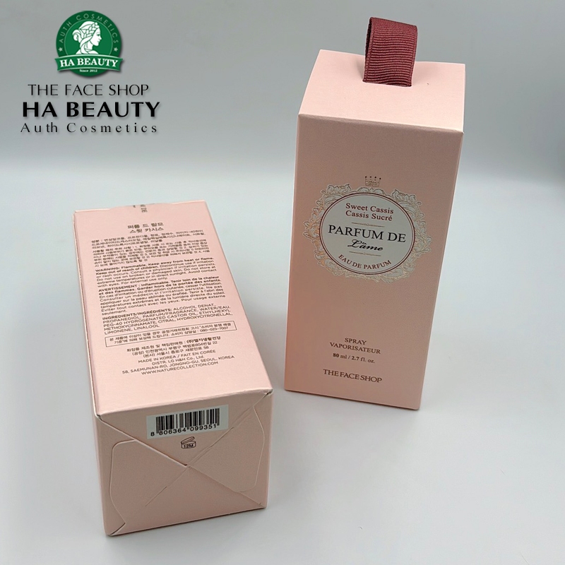 Nước hoa cao cấp The Face Shop PARFUM DE Lame Sweet Cassis 80ml
