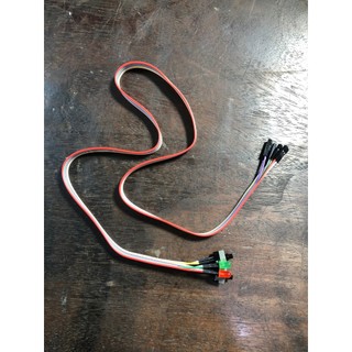 Dây công tắc case máy tính, thùng máy tính, nguồn máy tính, power, reset, hddled, powerled. - BH1T