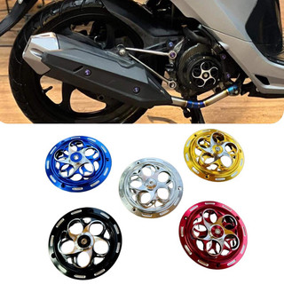 Ốp quạt gió cnc vision, scoopy, janus, grande đi xe là xoay