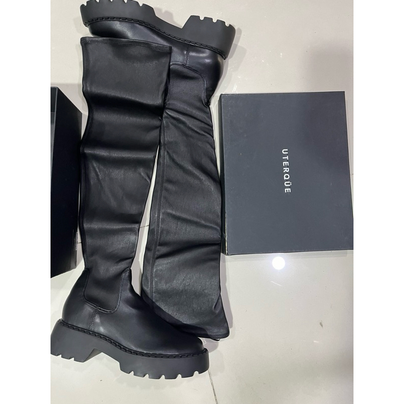 bốt da xuất khẩu size 41 nữ