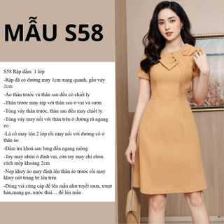 RẬP GIẤY CỨNG CẮT SẴN ĐẦM S58