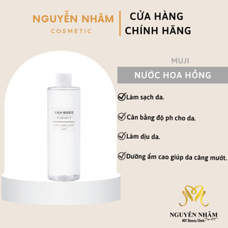 Nước Hoa Hồng Muji Light Toning Water Dành cho Da Dầu Hỗn Hợp